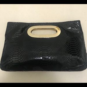 Michael Kors bag. Black python with gold.